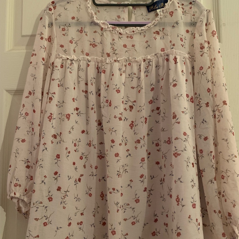 Flowered blouse from Francesca’s